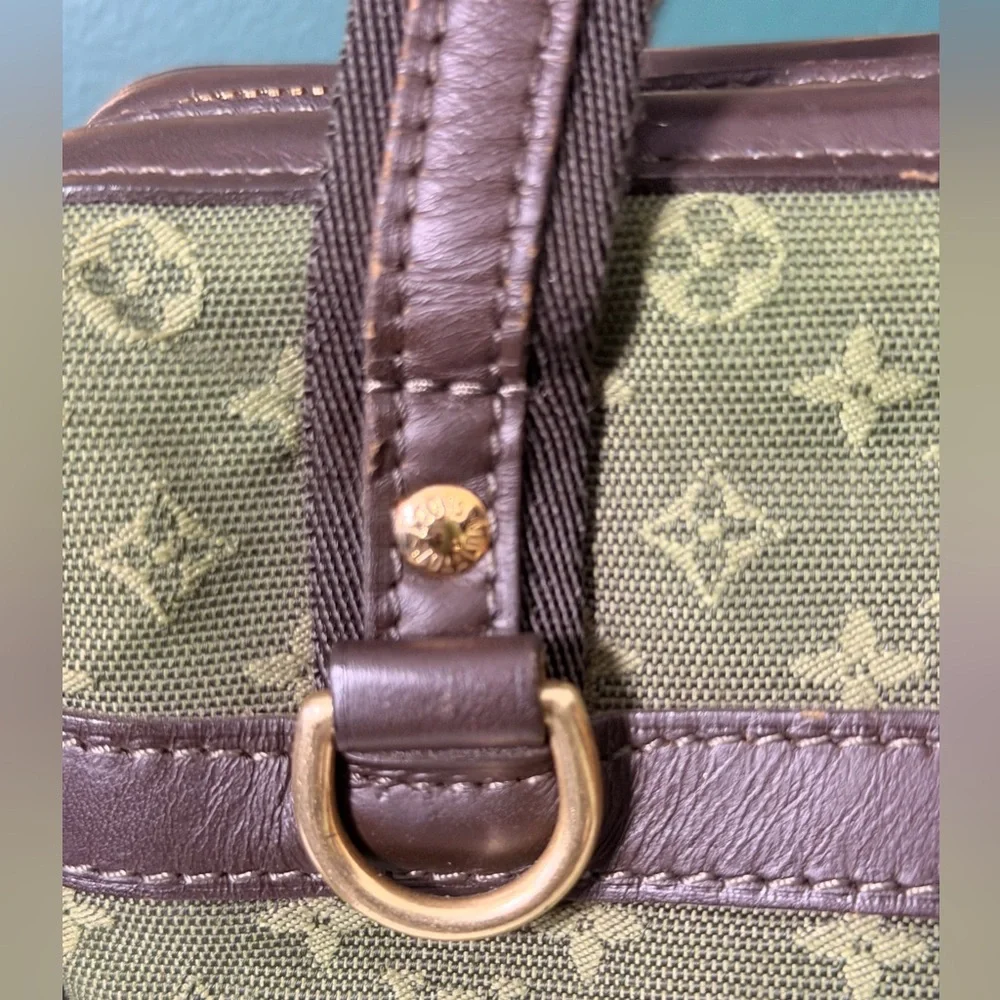 Louis Vuitton Green Mini Lin Josephine PM - Picture 2 of 13